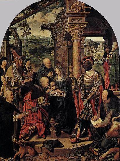 Joos van cleve The Adoration of the Magi